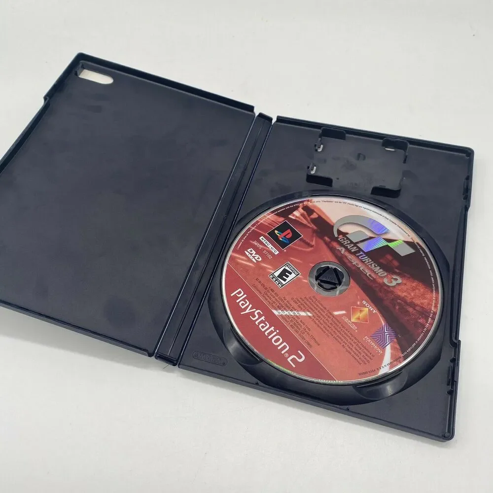 Gran Turismo 3 A-spec Grand Sony PlayStation 2 PS2 Tested No Manual
